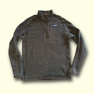 Patagonia Men’s Better Sweater Fleece Pullover - Medium - River Rock Green/brown